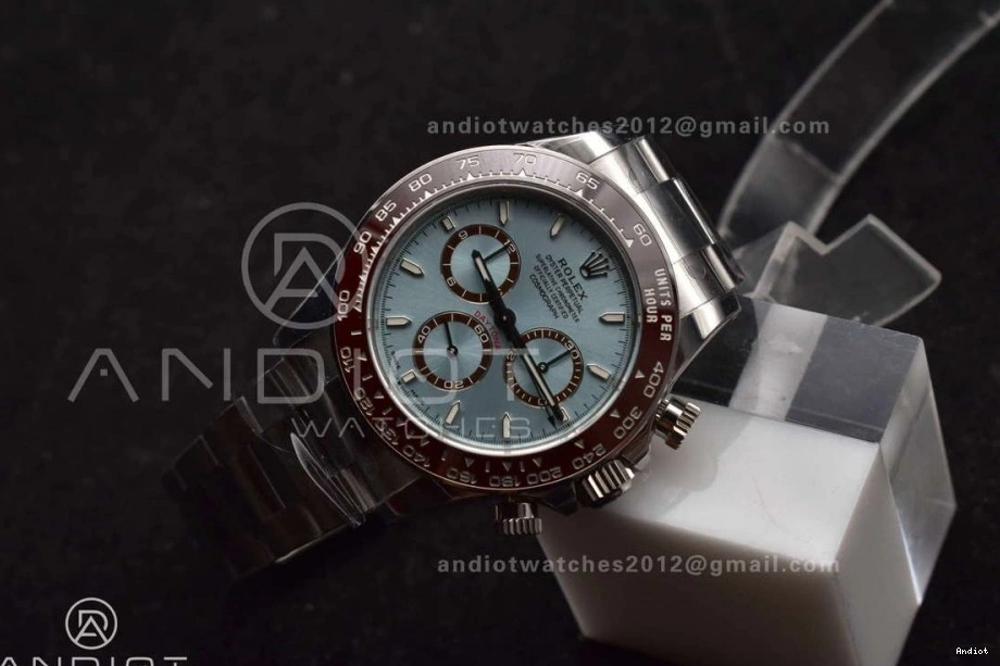 Clone Bracelet Ice Asian SS Markers Dial DD4131 SS on Sticks 904L Best Edition Blue 904L 126506 Daytona 1:1 VSF Super 0511